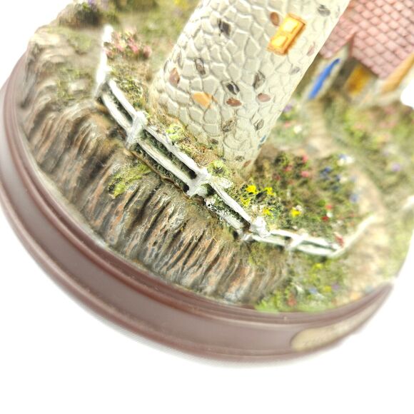 Thomas Kinkade The Light of Peace & Clearing Storms - Lights Don't Work - Picture 10 of 16